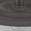 Nowoczesna lampa wisząca brązowa z aluminium do jadalni, salonu ONDA NEW BROWN 1xE27 11408 TK Lighting