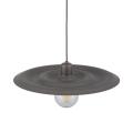 Nowoczesna lampa wisząca brązowa z aluminium do jadalni, salonu ONDA NEW BROWN 1xE27 11408 TK Lighting