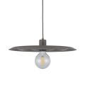 Nowoczesna lampa wisząca brązowa z aluminium do jadalni, salonu ONDA NEW BROWN 1xE27 11408 TK Lighting