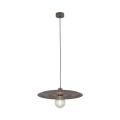 Nowoczesna lampa wisząca brązowa z aluminium do jadalni, salonu ONDA NEW BROWN 1xE27 11408 TK Lighting