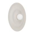 Okrągły kinkiet do nowoczesnego salonu, kolor kaszmirowy Ø60cm ciekawy efekt świetlny ONDA KASZMIR L 1xG9 11411 TK Lighting