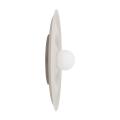 Okrągły kinkiet do nowoczesnego salonu, kolor kaszmirowy Ø60cm ciekawy efekt świetlny ONDA KASZMIR L 1xG9 11411 TK Lighting