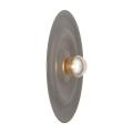 Brązowy kinkiet do nowoczesnego salonu Ø60cm ciekawy efekt świetlny ONDA NEW BROWN L 1xG9 11412 TK Lighting