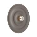 Brązowy kinkiet do nowoczesnego salonu Ø60cm ciekawy efekt świetlny ONDA NEW BROWN L 1xG9 11412 TK Lighting