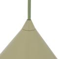 Lampa wisząca z zielonym kloszem stożkiem Ø50cm nad stół do jadalni CONO XL 1xE27 11420 TK Lighting