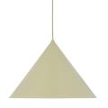 Lampa wisząca z zielonym kloszem stożkiem Ø50cm nad stół do jadalni CONO XL 1xE27 11420 TK Lighting