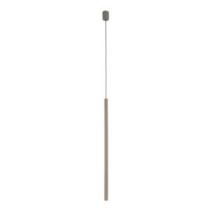 Pojedynczy zwis rurka brązowa nad wyspę kuchenną FERRO NEW BROWN 750 1xG9 11426 TK Lighting