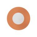 Minimalistyczny kinkiet do nowoczesnego salonu, kolor biało-łososiowy Ø25cm PIXI SALMON 1xG9 11427 TK Lighting