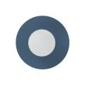 Niebiesko-biały nowoczesny kinkiet do salonu, sypialni Ø25cm PIXI NAVY 1xXG9 11428 TK Lighting
