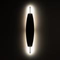 Drewniano-metalowy kinkiet do nowoczesnych i industrialnych wnętrz MAREVA L ORZECH LED 18W 11434 TK Lighting