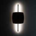 Kinkiet z drewnianym kloszem, dekoracja do salonu  SELVA M ORZECH LED  11435 TK Lighting