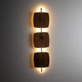 Minimalistyczny kinkiet do salonu SELVA L kolor orzech 18W LED drewniana dekoracja 11436 TK Lighting