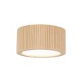 Okrągły spot, lampa natynkowa do sypialni, salonu  EVE CORTE WOOD drewniany klosz 1xGX53 11441 TK Lighting