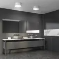 Lampa sufitowa łazienkowa IP54 w kolorze chrom LIVO CHROM S 2xE27  11476 TK Lighting