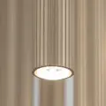 Lampa wisząca z podłużnymi kloszami rurkami nad stół do jadalni FERRO SABIA CHAMPAGNE 10xG9 11494 TK Lighting