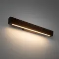 Kinkiet drewniany w kolorze orzecha nad obraz VIGA WOOD LED SOSNA SZCZOTKOWANA 11690 9W LED TK Lighting