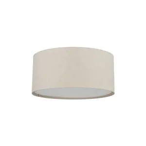 Beżowa lampa sufitowa do salonu, tkaninowy abażur LARGO BEIGE 6xE27 11698 TK Lighting