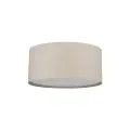 Lampa sufitowa okrągła z lnianym abażurem do salonu Ø77cm LARGO LINEN 6xE27 11699 TK Lighting