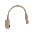 Nowoczesny, elastyczny kinkiet z włącznikiem do sypialni LAGOS SABIA 1xG9 11449 TK Lighting