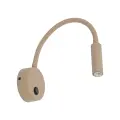 Nowoczesny, elastyczny kinkiet z włącznikiem do sypialni LAGOS SABIA 1xG9 11449 TK Lighting
