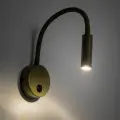 Kinkiet z włącznikiem i elastycznym ramieniem zielony LAGOS OLIVE 1xG9 11450 TK Lighting