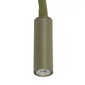Kinkiet z włącznikiem i elastycznym ramieniem zielony LAGOS OLIVE 1xG9 11450 TK Lighting
