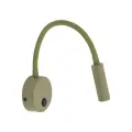 Kinkiet z włącznikiem i elastycznym ramieniem zielony LAGOS OLIVE 1xG9 11450 TK Lighting