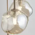 Lampa wisząca z 7 szklanymi, asymetrycznymi kloszami LAVA SABIA 11132 7xG9 TK Lighting