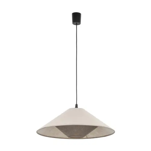 Lampa wisząca ze stożkowym abażurem w stylu boho do jadalni ⌀50cm BELISSA LEN 1xE27 TK Lighting
