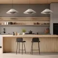 Lampa wisząca ze stożkowym abażurem w stylu boho do jadalni ⌀50cm BELISSA LEN 1xE27 TK Lighting