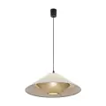 Lampa wisząca ze stożkowym abażurem w stylu boho do jadalni ⌀50cm BELISSA LEN 1xE27 TK Lighting