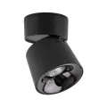 Czarny spot natynkowy ruchomy do kuchni, przedpokoju 1x7W LED zmienna barwa KYOTO BLACK CCT 18152 TK Lighting