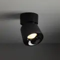 Czarny spot natynkowy ruchomy do kuchni, przedpokoju 1x7W LED zmienna barwa KYOTO BLACK CCT 18152 TK Lighting