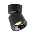 Czarny spot natynkowy ruchomy do kuchni, przedpokoju 1x7W LED zmienna barwa KYOTO BLACK CCT 18152 TK Lighting