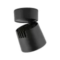Reflektorek sufitowy czarny ruchomy, spot do oświetlenia korytarza 1x12W LED wybór barwy KYOTO BLACK CCT 18154 TK Lighting