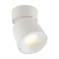 Biały reflektorek sufitowy ruchomy, oświetlenie punktowe do salonu 1x18W LED zmienna barwa światła KYOTO WHITE CCT 18155 TK Lighting