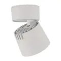Biały reflektorek sufitowy ruchomy, oświetlenie punktowe do salonu 1x18W LED zmienna barwa światła KYOTO WHITE CCT 18155 TK Lighting