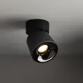 Czarna lampa sufitowa, spot - oświetlenie punktowe kuchni, przedpokoju 1x18W ze zmienną barwą światła KYOTO BLACK CCT 18156 TK Lighting