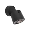 Czarna lampa sufitowa, spot - oświetlenie punktowe kuchni, przedpokoju 1x18W ze zmienną barwą światła KYOTO BLACK CCT 18156 TK Lighting