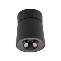 Czarna lampa sufitowa, spot - oświetlenie punktowe kuchni, przedpokoju 1x18W ze zmienną barwą światła KYOTO BLACK CCT 18156 TK Lighting