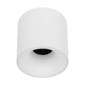 Aluminiowy spot natynkowy w kształcie białej tubki 18W LED ze zmienną barwą BLAZE WHITE CCT 18159 TK Lighting