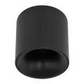 Czarna lampa natynkowa tuba 18W LED ze zmienną barwą do kuchni, przedpokoju BLAZE BLACK CCT 18160 TK Lighting