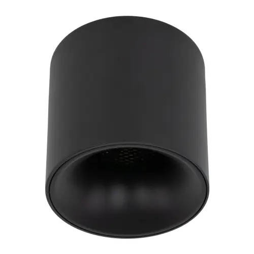 Czarna lampa natynkowa tuba 18W LED ze zmienną barwą do kuchni, przedpokoju BLAZE BLACK CCT 18160 TK Lighting