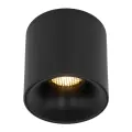 Czarna lampa natynkowa tuba 18W LED ze zmienną barwą do kuchni, przedpokoju BLAZE BLACK CCT 18160 TK Lighting
