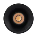 Czarna lampa natynkowa tuba 18W LED ze zmienną barwą do kuchni, przedpokoju BLAZE BLACK CCT 18160 TK Lighting