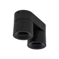 Lampa sufitowa czarna z dwoma ruchomymi reflektorkami 2x10W LED barwa ciepła SPARK DUO 18147 TK Lighting
