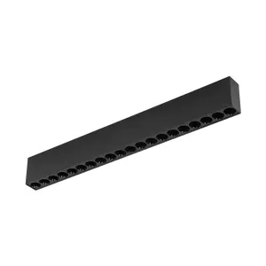 Czarna, podłużna lampa sufitowa minimalistyczna 40W LED do przedpokoju, jadalni ARCO BLACK 18150 TK Lighting