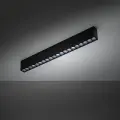 Czarna, podłużna lampa sufitowa minimalistyczna 40W LED do przedpokoju, jadalni ARCO BLACK 18150 TK Lighting