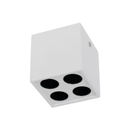 Lampa sufitowa minimalistyczna biała 8W LED ze zmienną barwą światła do biura ARCO WHITE CCT 18165 TK Lighting
