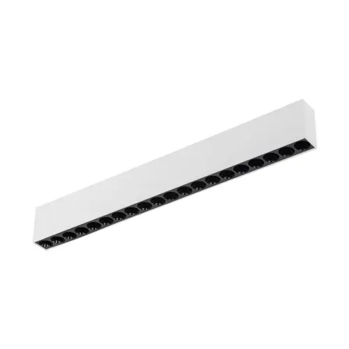 Liniowa lampa sufitowa biała z aluminium - do biura, przedpokoju 40W LED zmienna barwa światła ARCO WHITE CCT 18166 TK Lighting